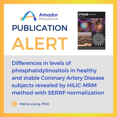 Differences in levels ofphosphatidylinositols in healthy and stable Coronary Artery Disease subjects revealed by HILIC-MRM method with SERRF normalization