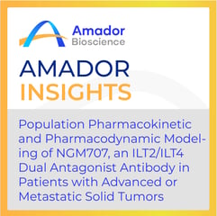 Population Pharmacokinetic and Pharmacodynamic Modeling of NGM707, an ILT2/ILT4 Dual Antagonist Antibody in Patients with Advanced or Metastatic Solid Tumors