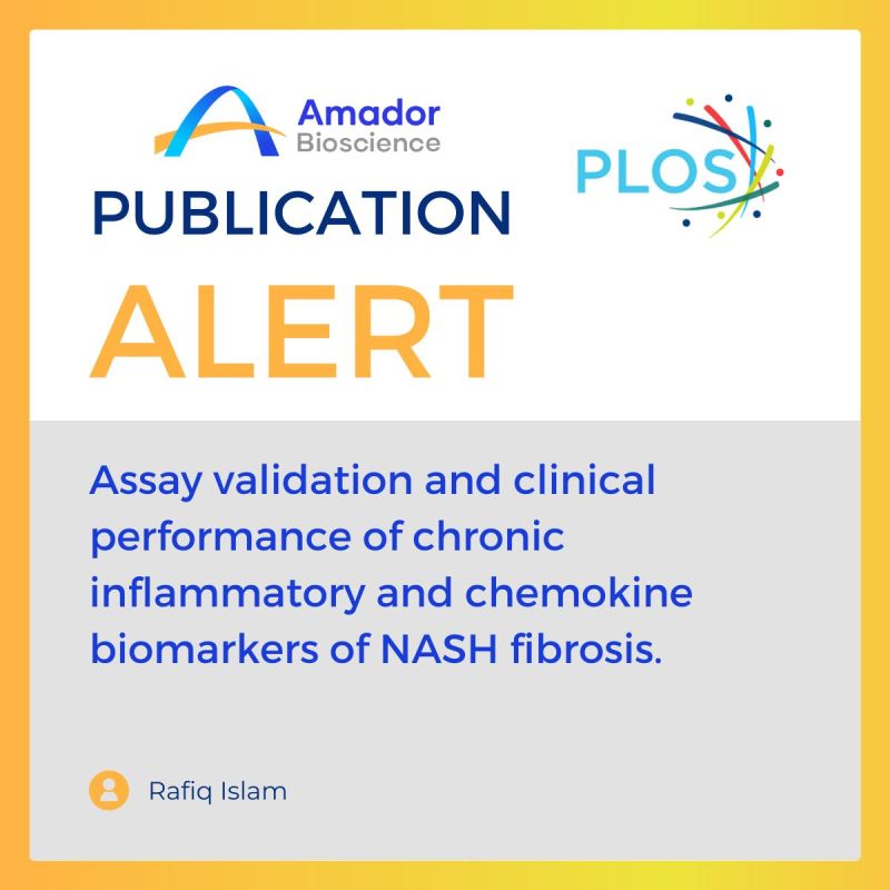 Assay validation and clinical performance of chronic inflammatory and chemokine biomarkers of NASH fibrosis